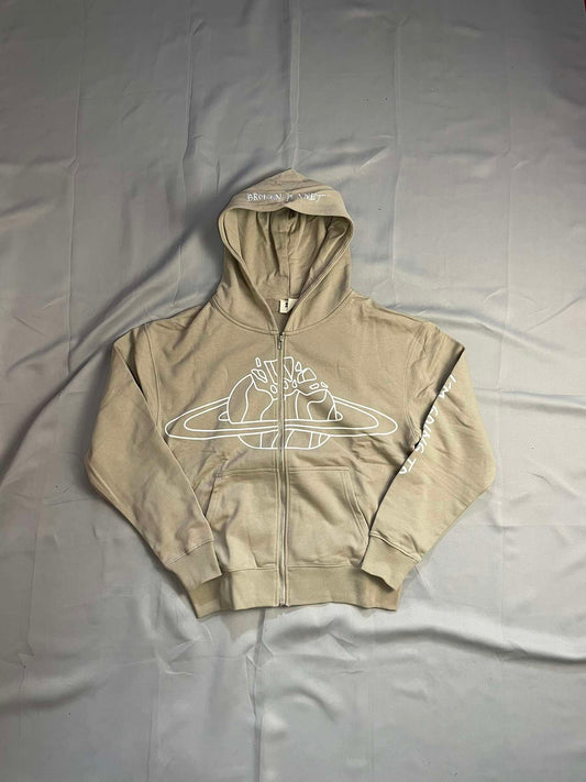 Broken Planet Zip-up Hoodie