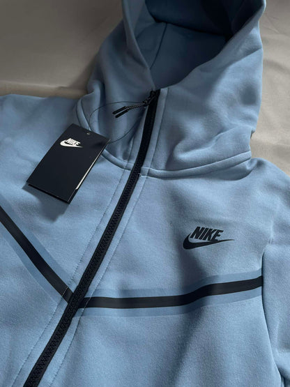 Nike Techfleece Blue Hoodie