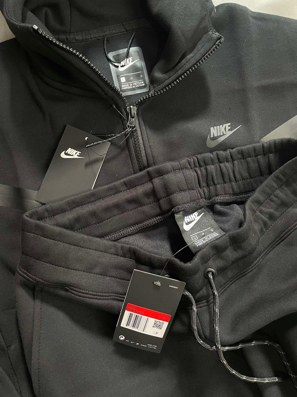 Nike Techfleece Black Pants
