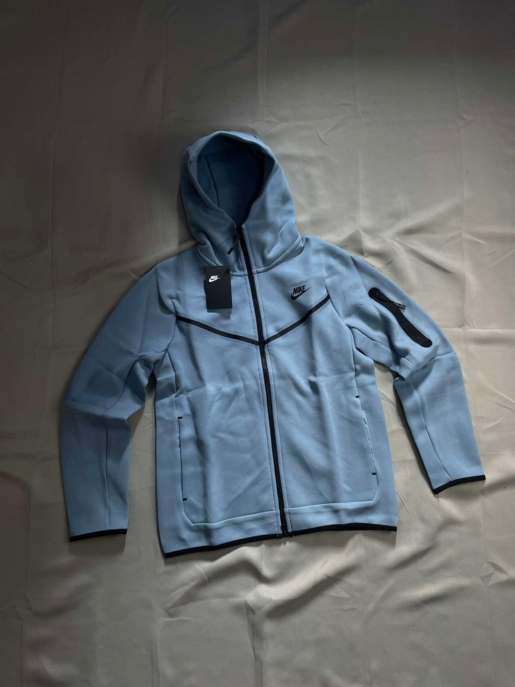 Nike Techfleece Blue Hoodie