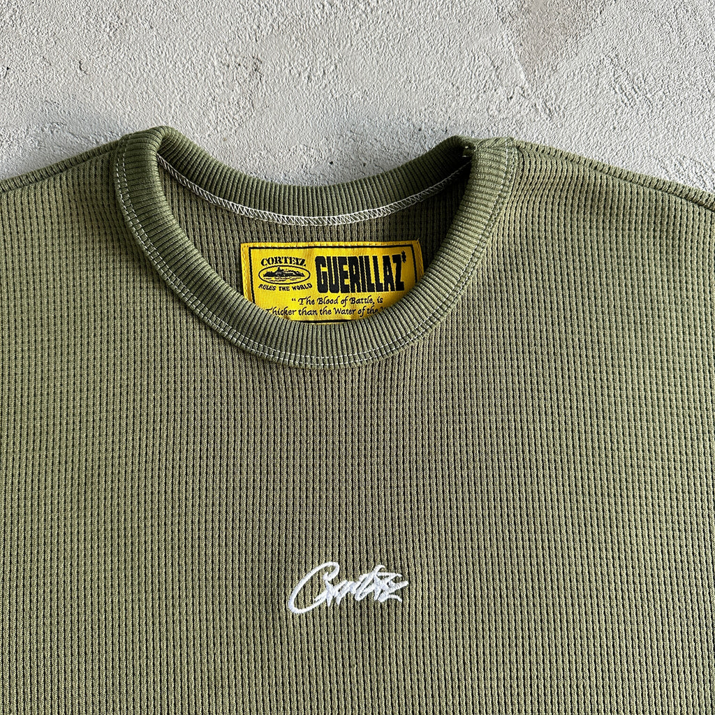 Corteiz Waffle Long-sleeve Sweater