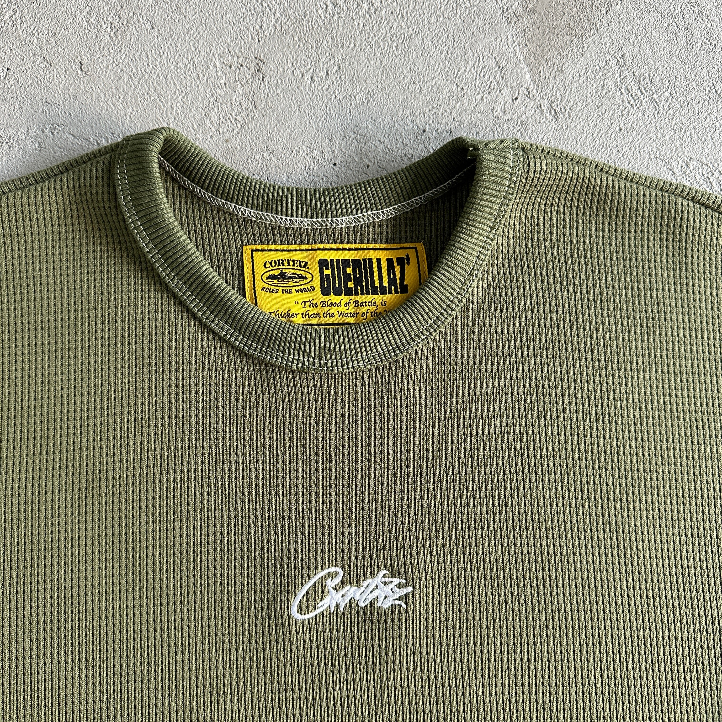 Corteiz Waffle Long-sleeve Sweater
