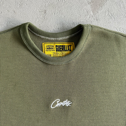 Corteiz Waffle Long-sleeve Sweater