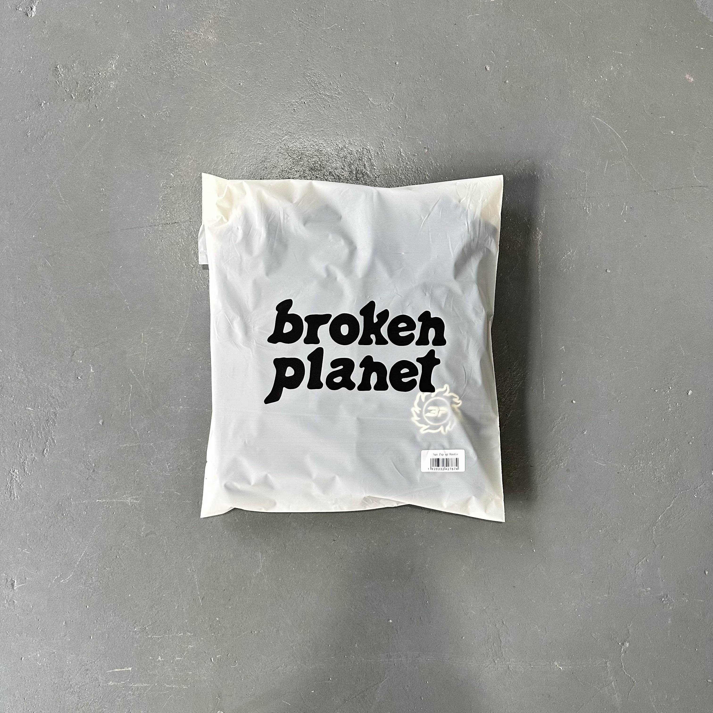 Broken Planet Sun "Black" Zip-up Sets