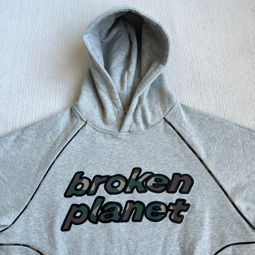 Broken Planet Gray Camo Set