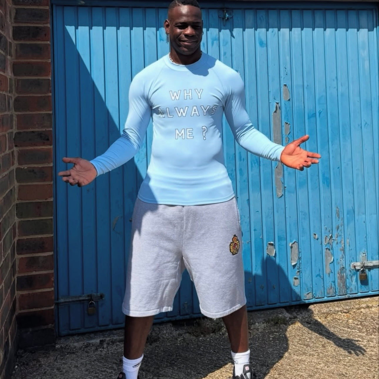 Corteiz 'Why always me?' Compression Top