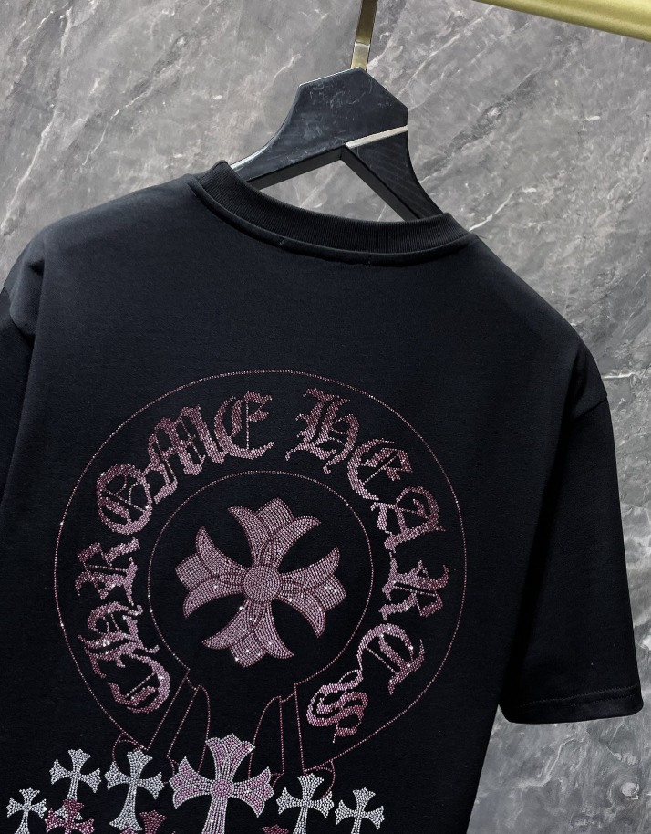Chrome Hearts Rhinestones Tee