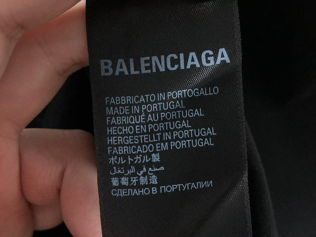 Balenciaga Sponsor Logos Tee