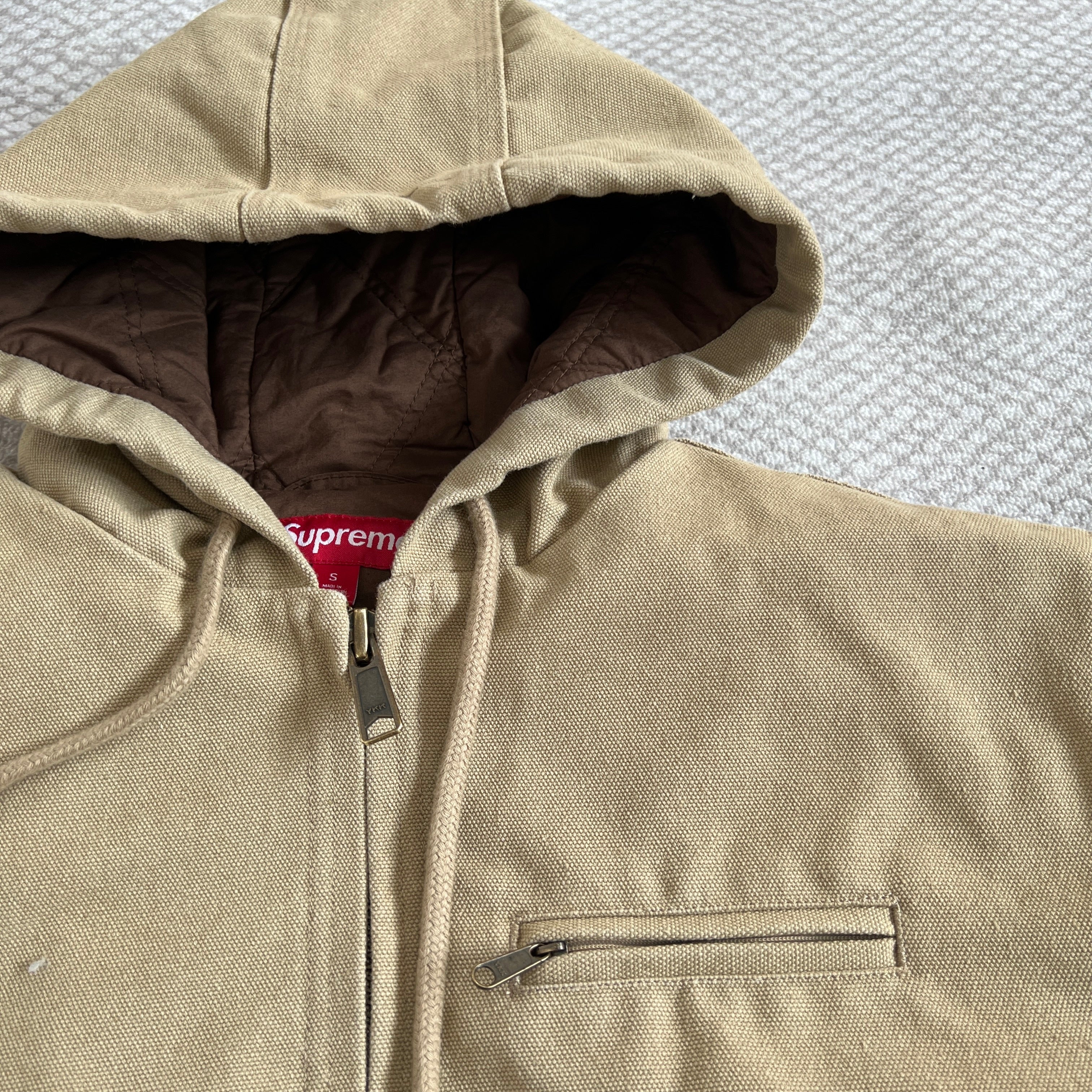 Supreme x Thrasher Hooded Work Jacket