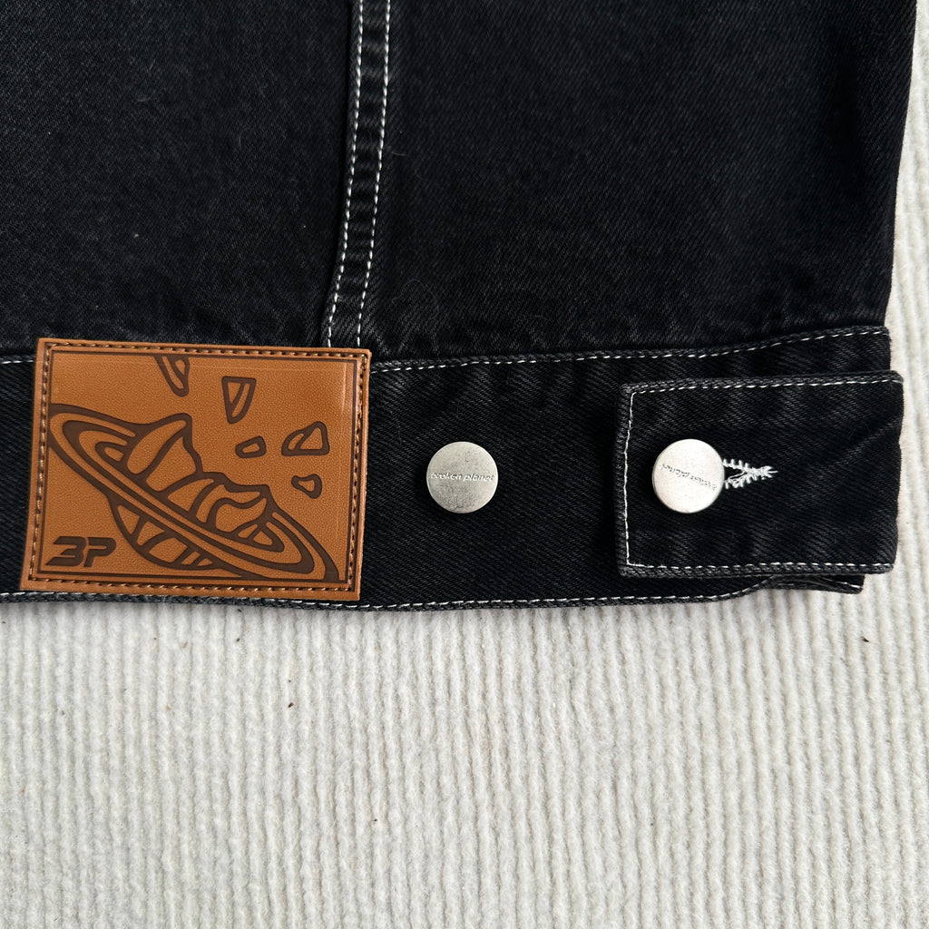 Broken Planet Black Denim Set