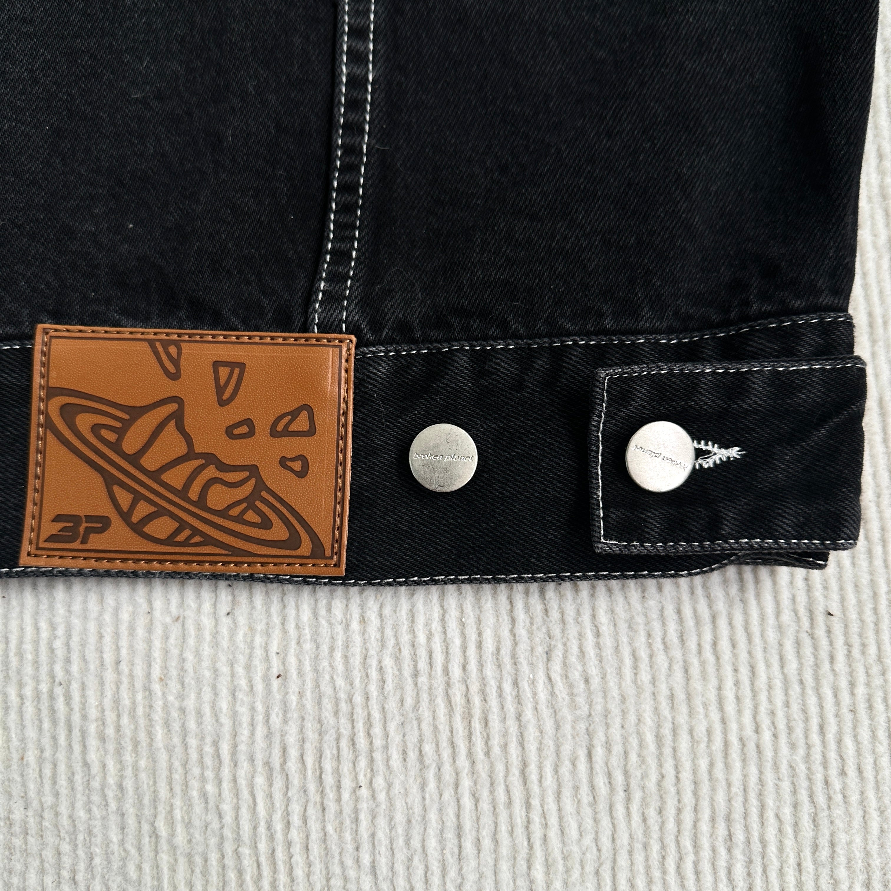 Broken Planet Black Denim Set