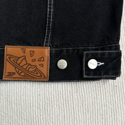 Broken Planet Black Denim Set