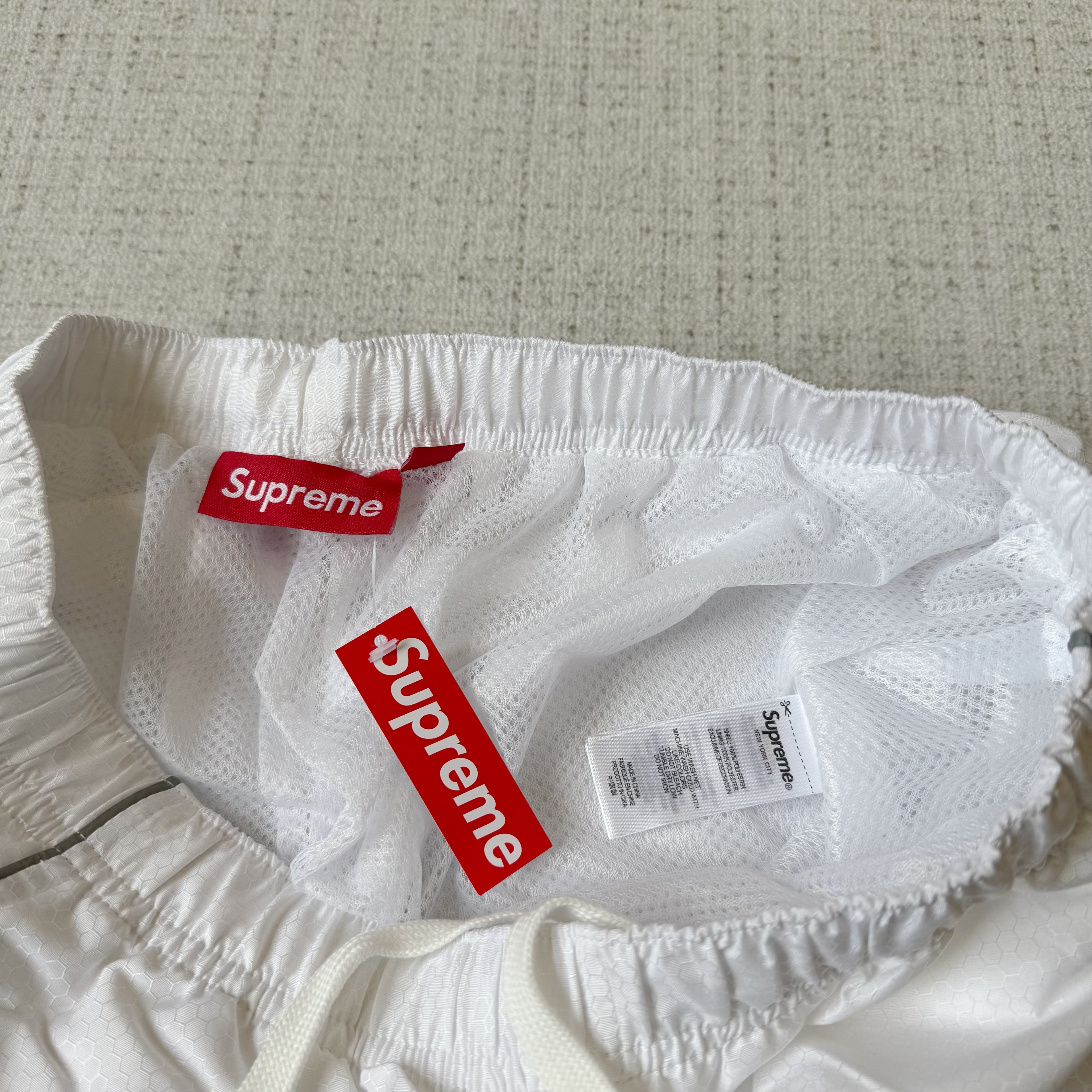 Supreme Reflective Piping Pullover Tracksuit