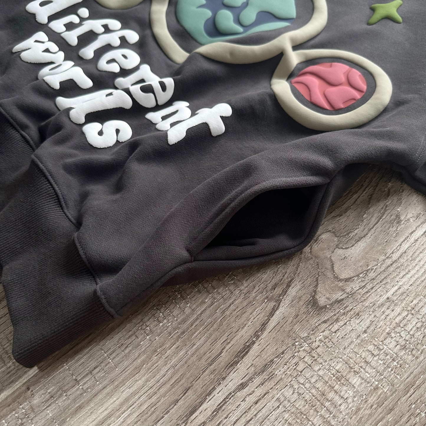 Broken Planet Mixed Hoodies