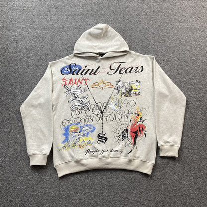 Saint Michael Mixed Hoodies