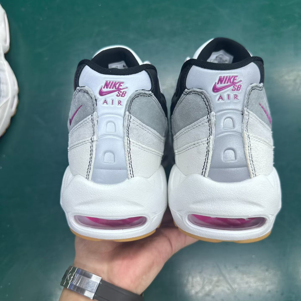 Nike SB Air Max 95 'Summit White and Cactus Flower'