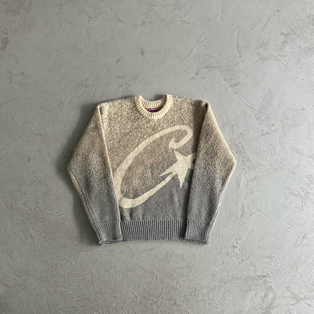 Corteiz C Star Mohair Knit Sweater