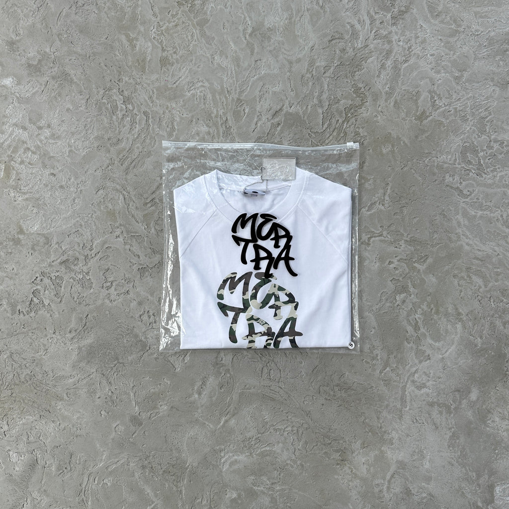 Mertra Camo White Tee