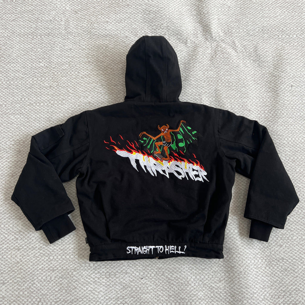 Supreme x Thrasher Hooded Work Jacket