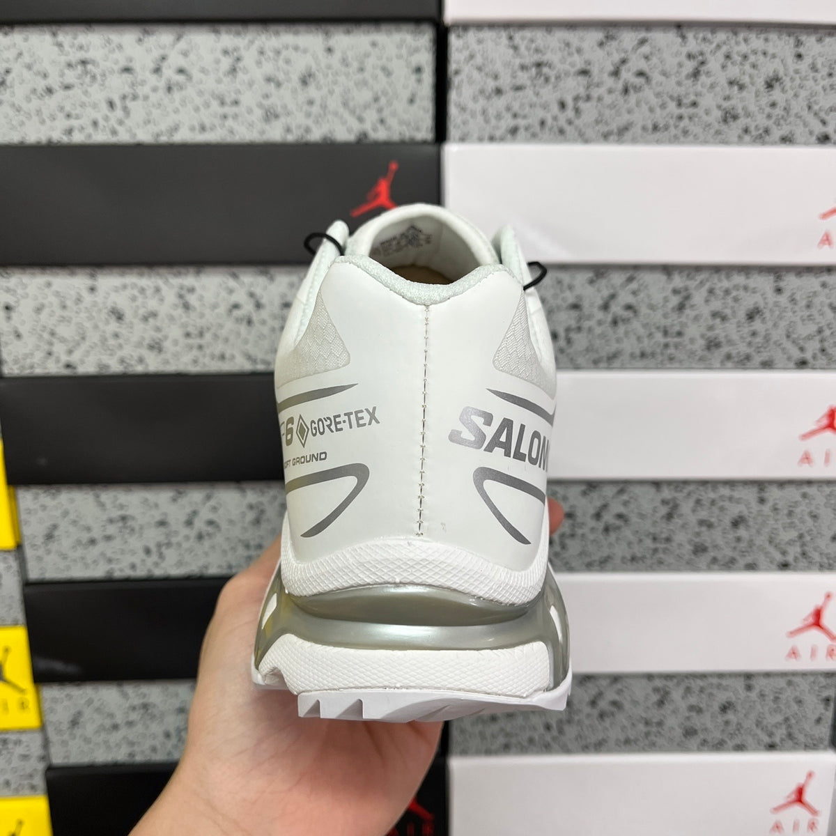 Salomon XT-6 Gore-Tex White