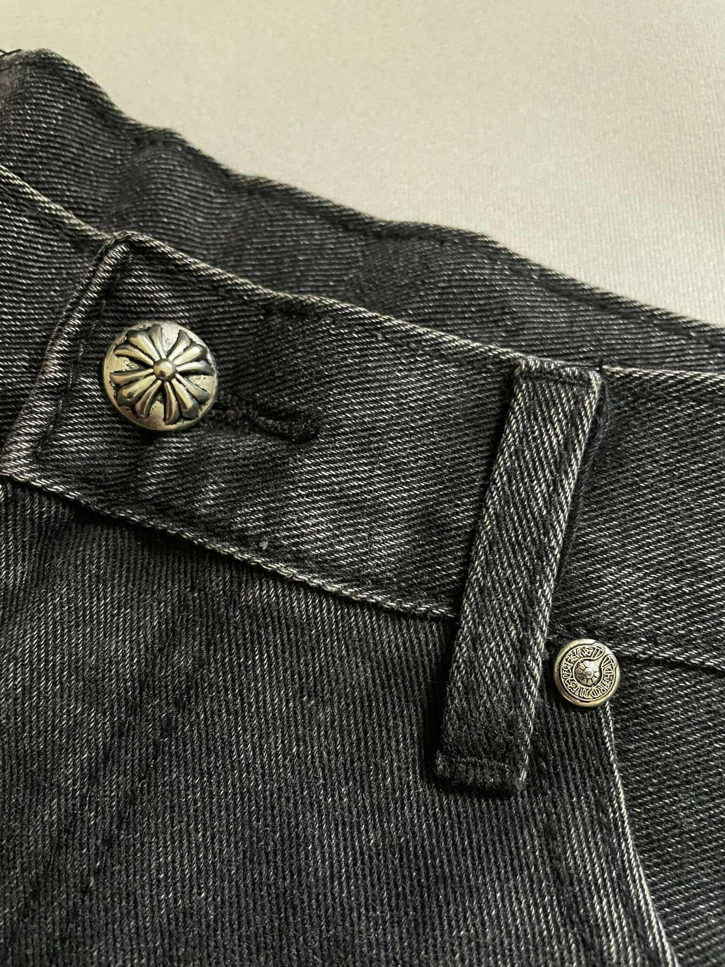 Chrome Hearts Multi-patch Denim Jorts