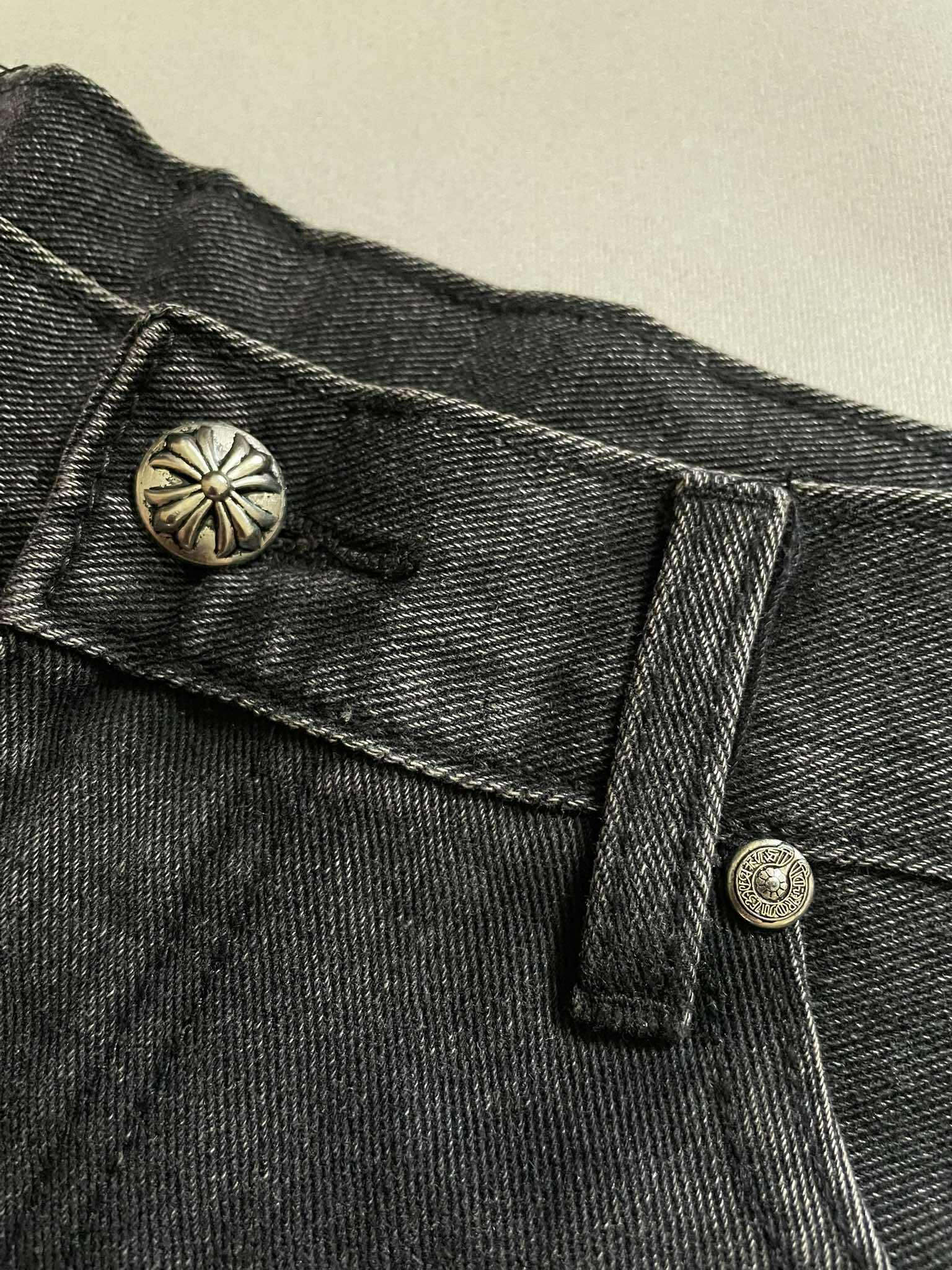 Chrome Hearts Multi-patch Denim Jorts