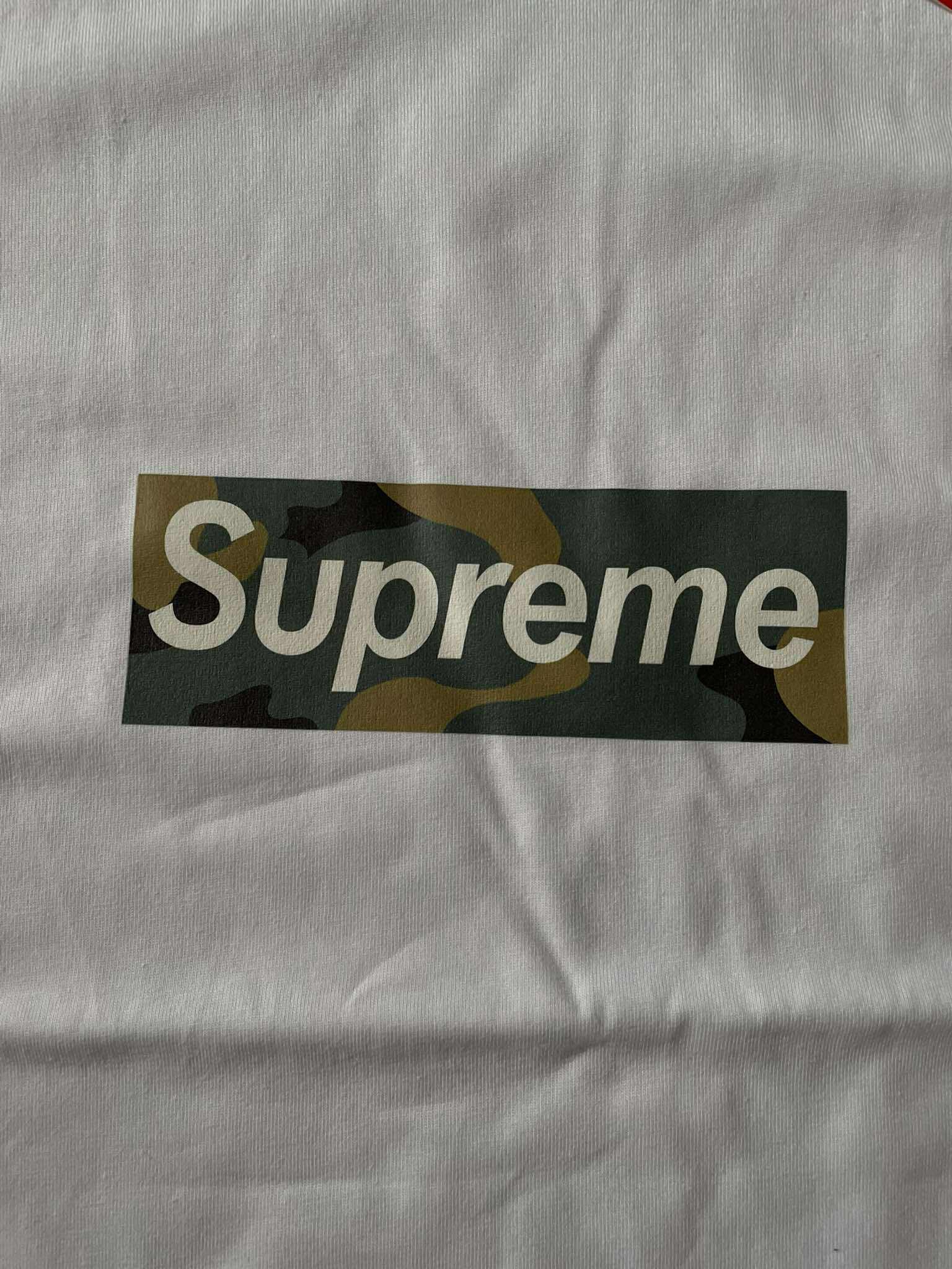 Supreme Box Logo Camoflauge Tee