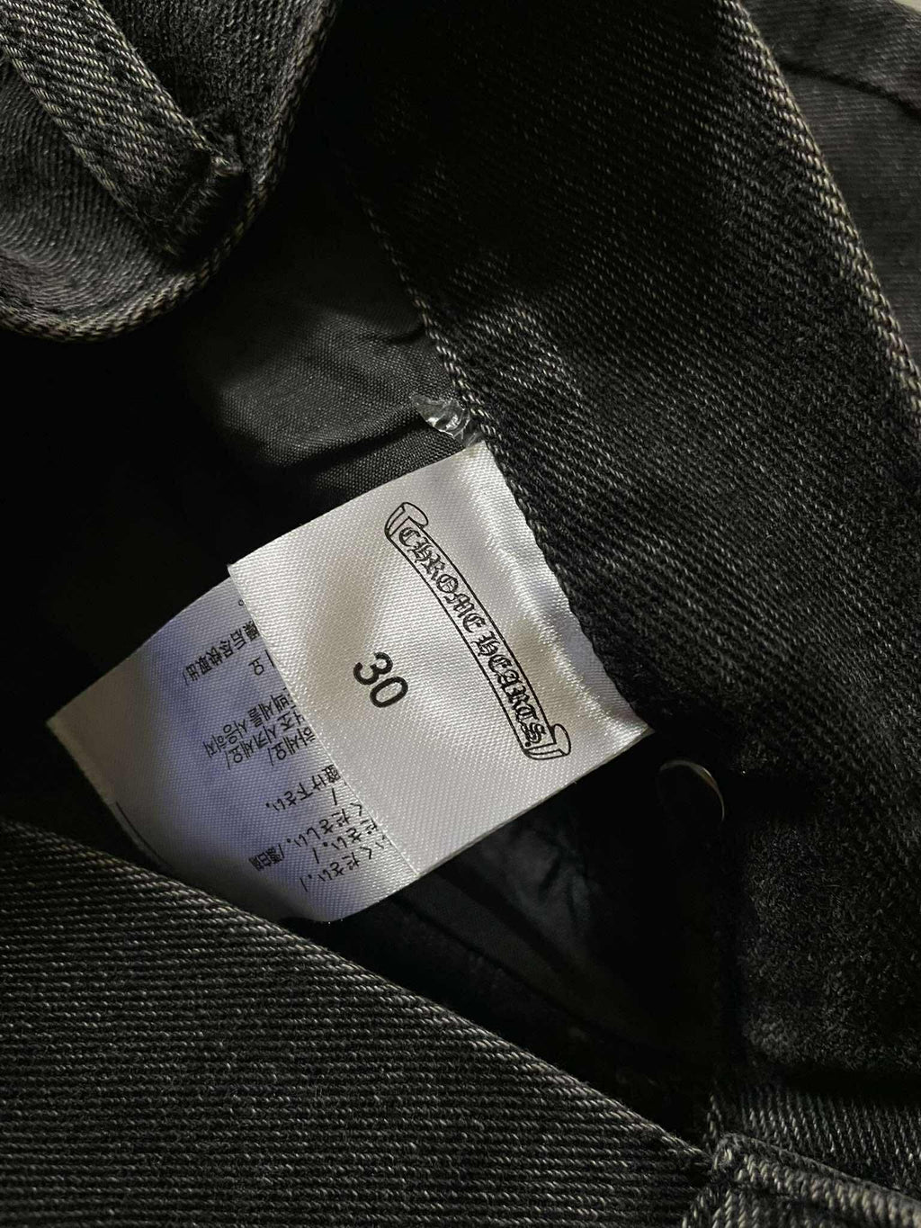 Chrome Hearts Multi-patch Denim Jorts