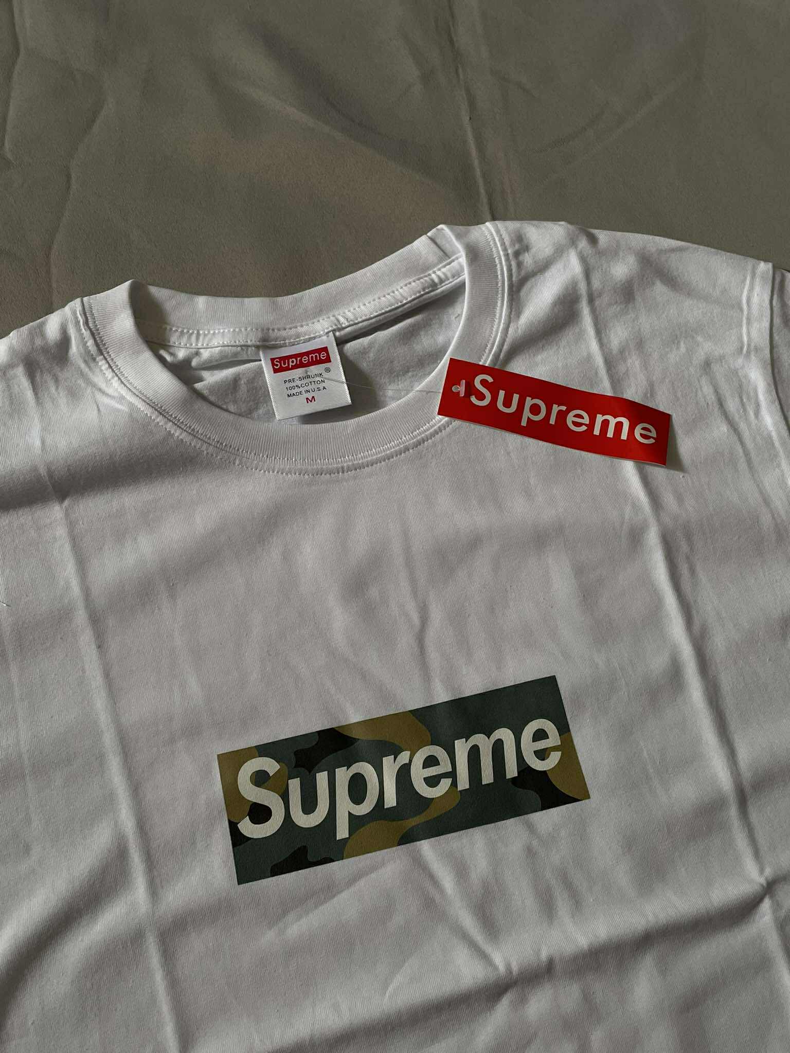 Supreme Box Logo Camoflauge Tee