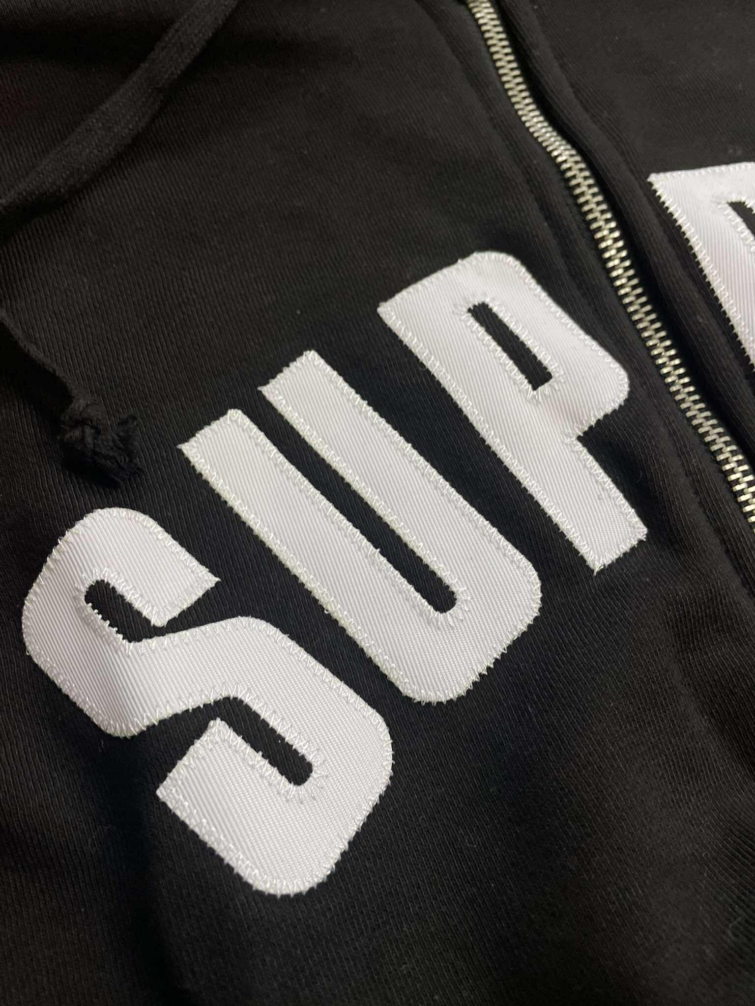 Supreme Arc Thermal Zip Up Hooded Sweatshirt
