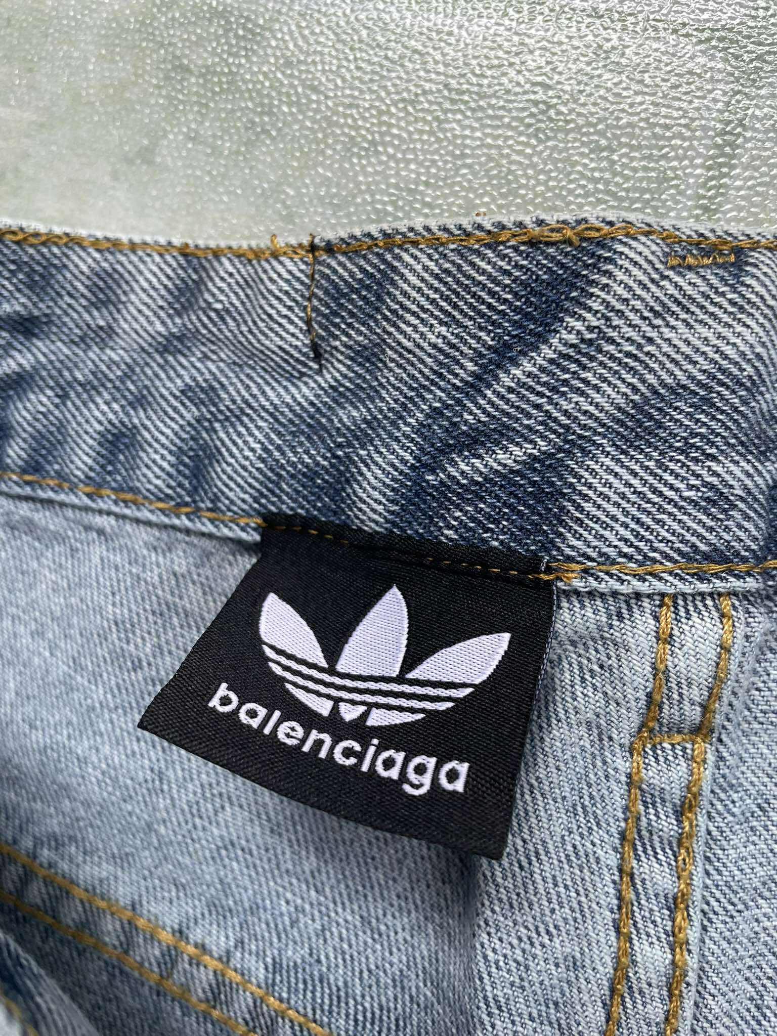 Balenciaga x Adidas Denim Pants