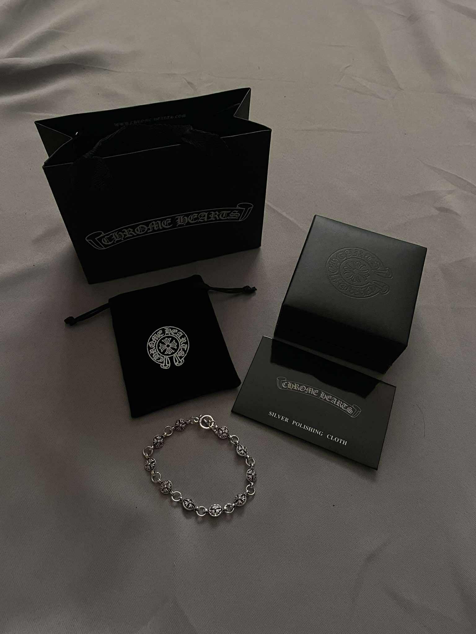 Chrome Hearts Cross ball Bracelet