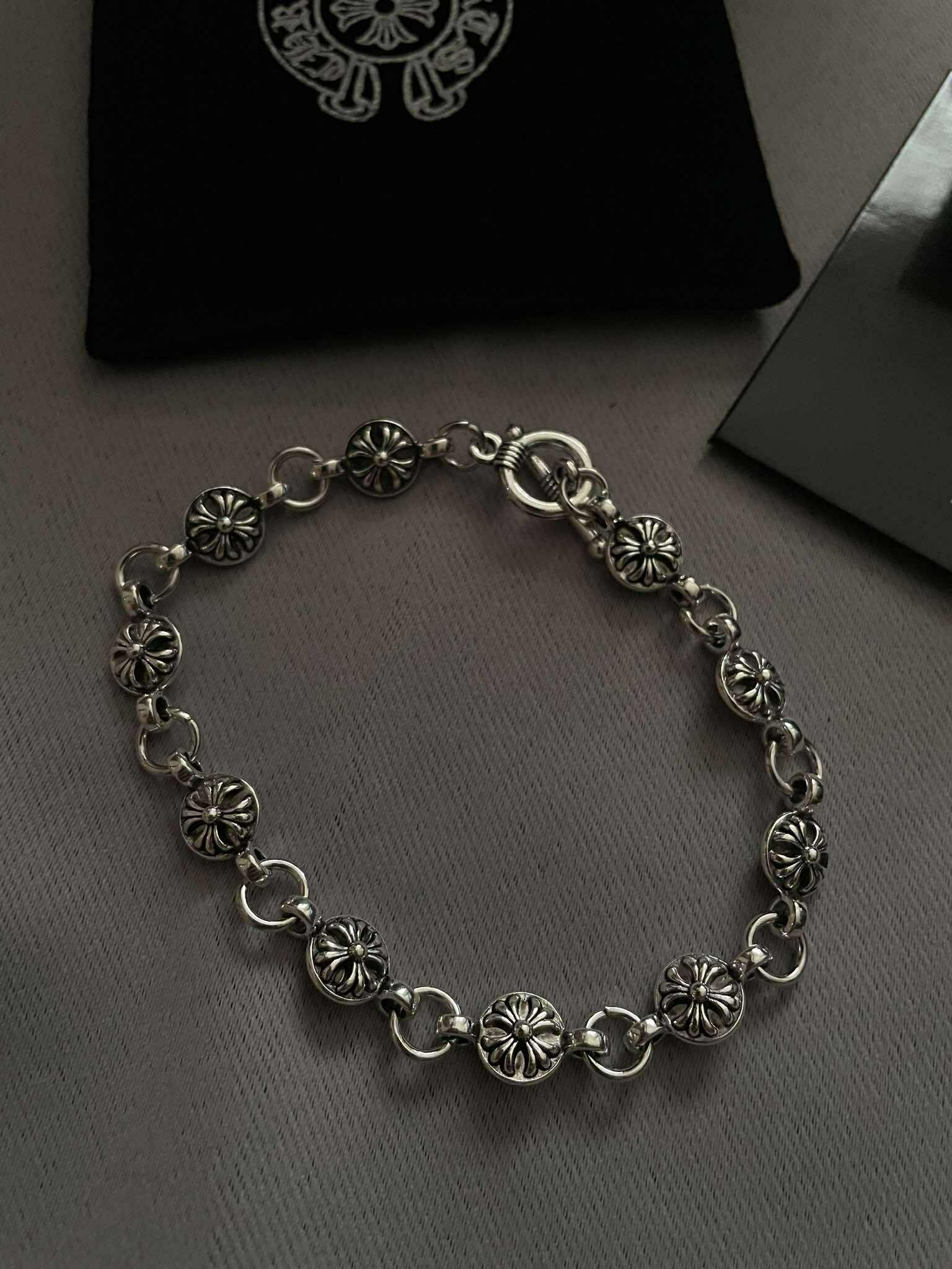 Chrome Hearts Cross ball Bracelet
