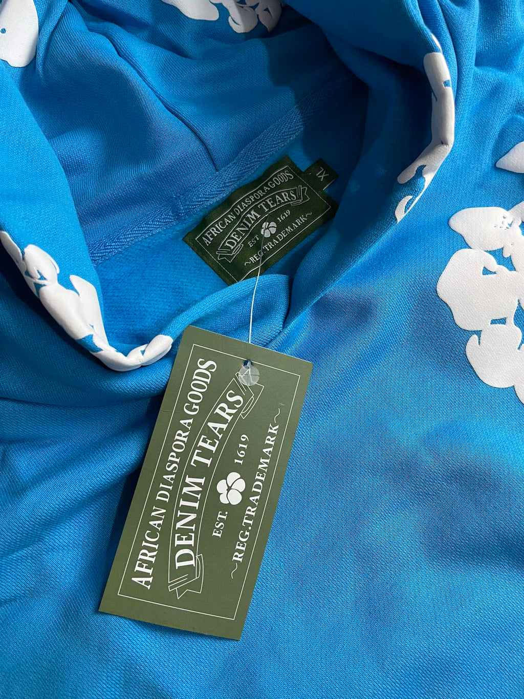 Denim Tears Blue Hoodie