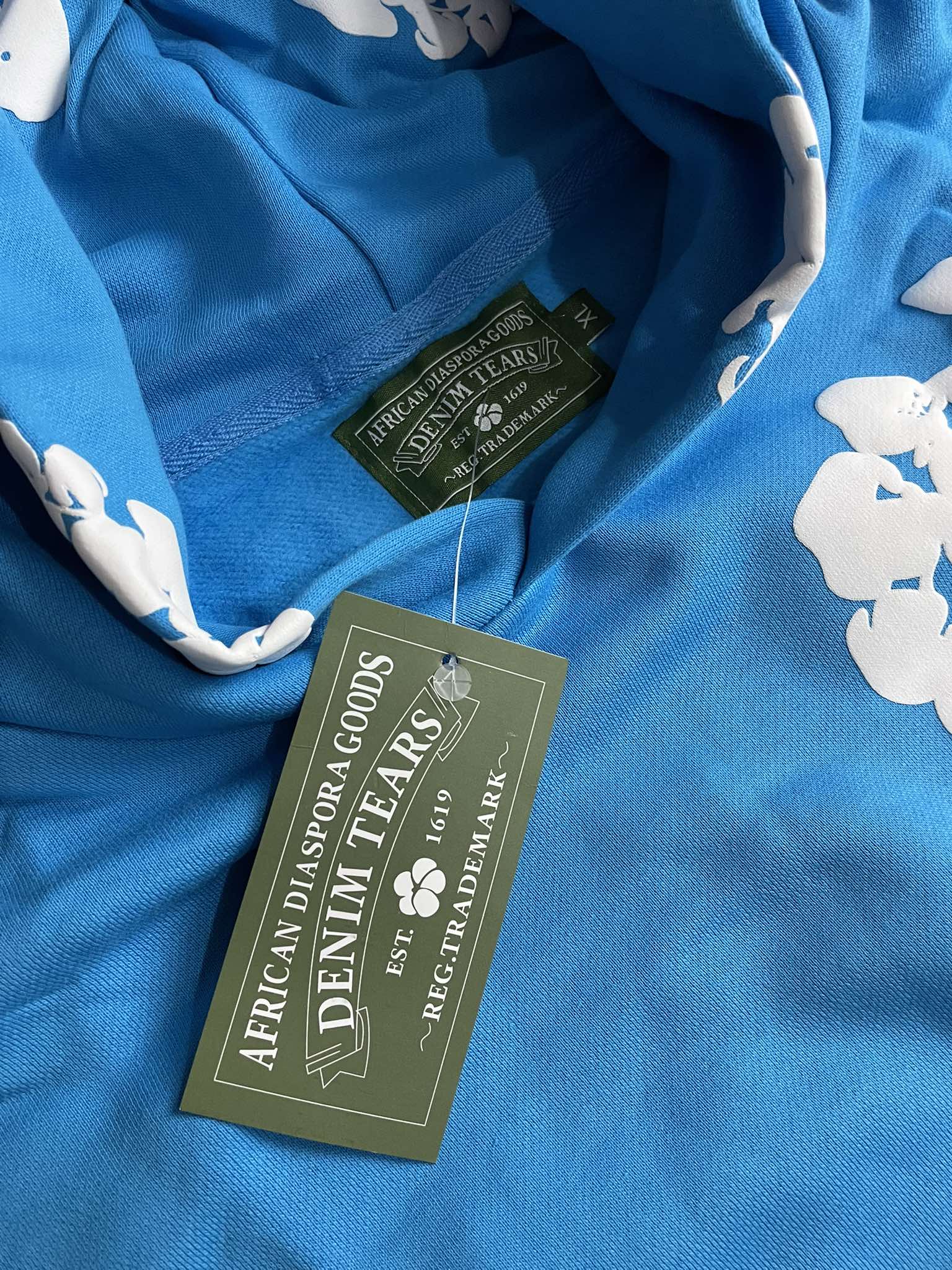 Denim Tears Blue Hoodie