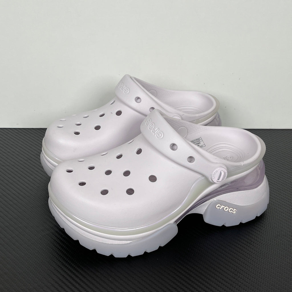 (Women's) Purple Crocs Super Bae Clog