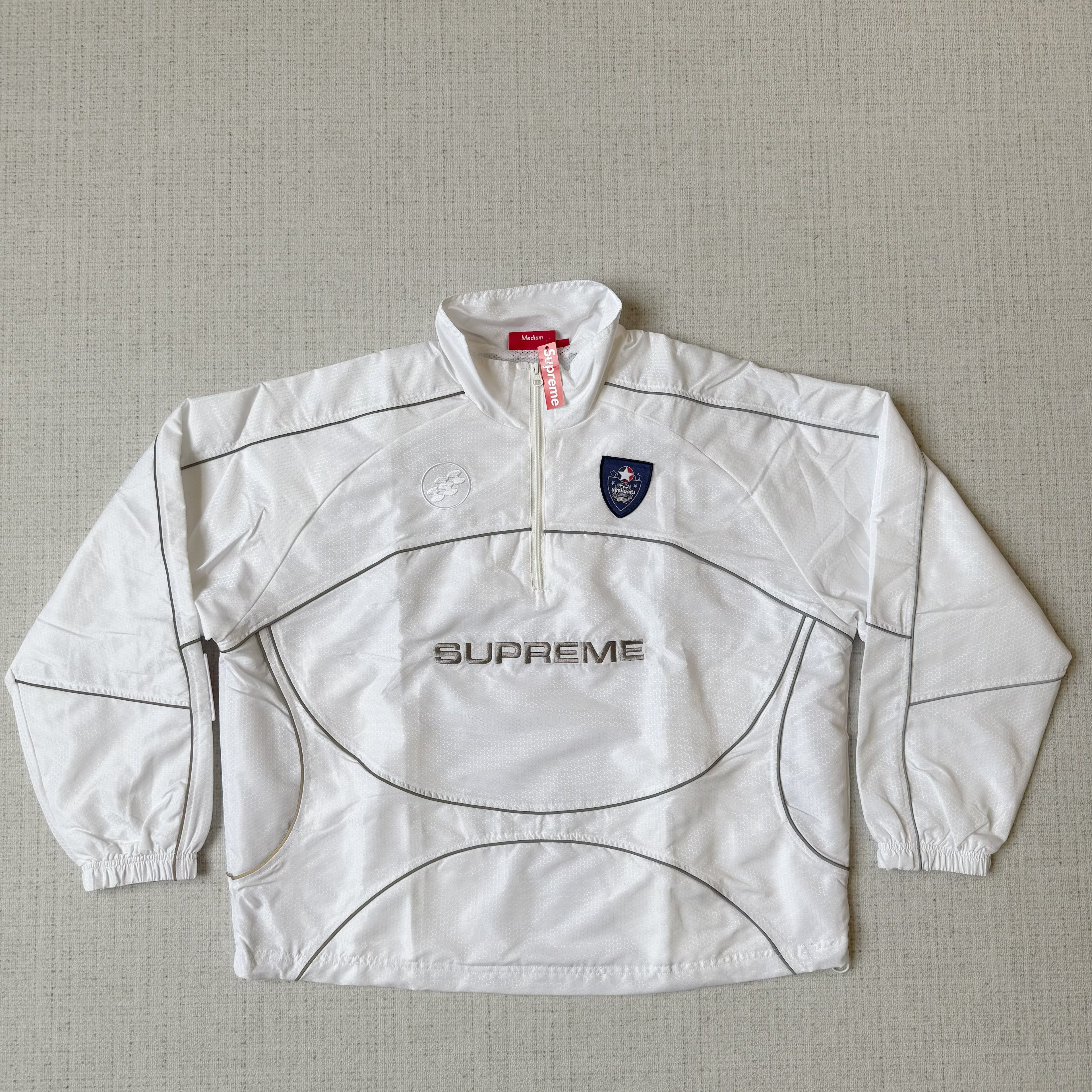 Supreme Reflective Piping Pullover Tracksuit