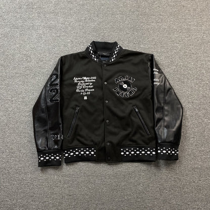 Amiri Mixed Varsity Jacket