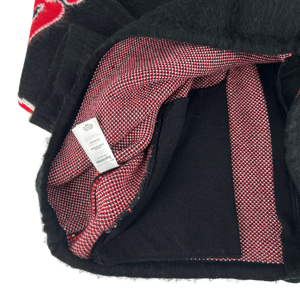 Supreme Accent Brushed Zip Up Hooded