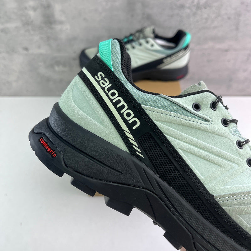 Salomon X-ALP LTR in the Black / Green Milieu / Bay