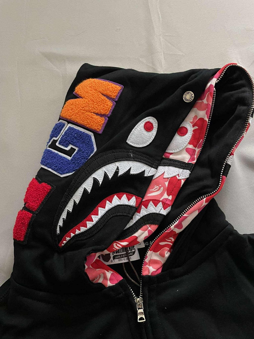 Bape Shark Double Hood Hoodie