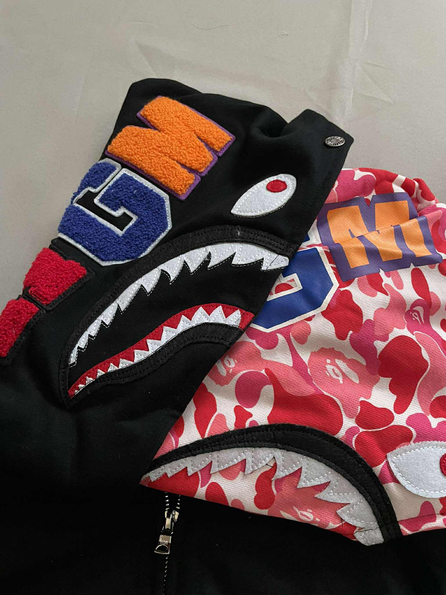 Bape Shark Double Hood Hoodie