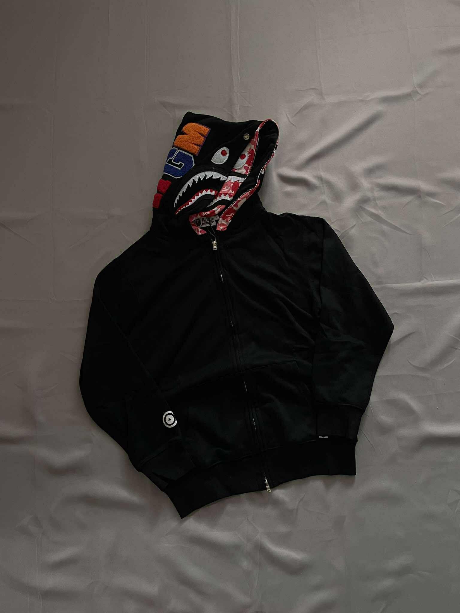 Bape Shark Double Hood Hoodie