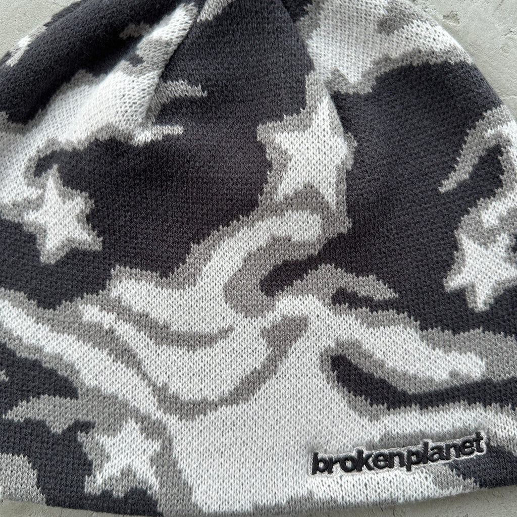 Broken Planet Star Camo Beanie