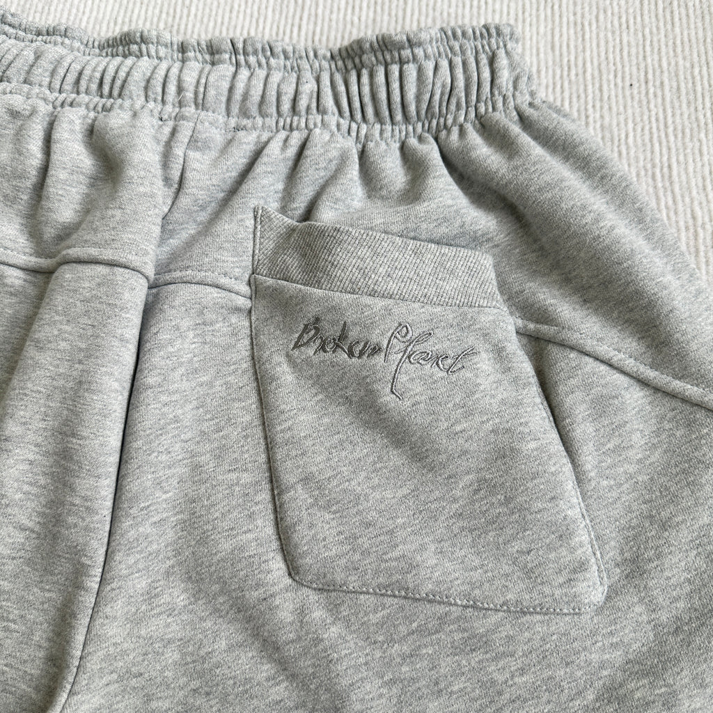 Broken Planet Heather Gray Shorts
