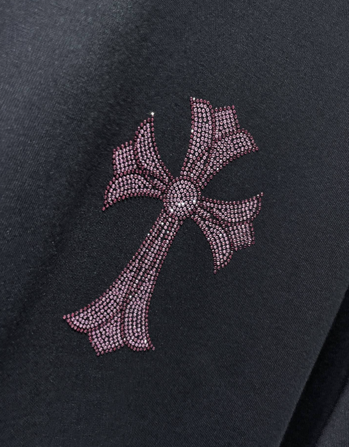 Chrome Hearts Rhinestones Tee