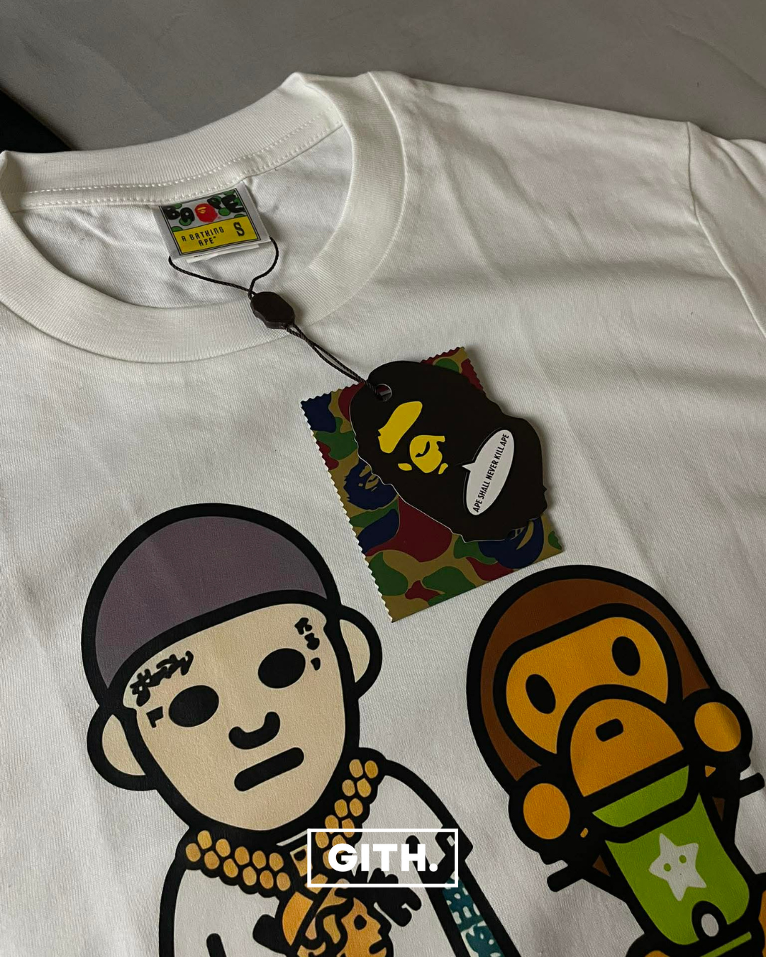 Bape x Central Cee Tees Collab