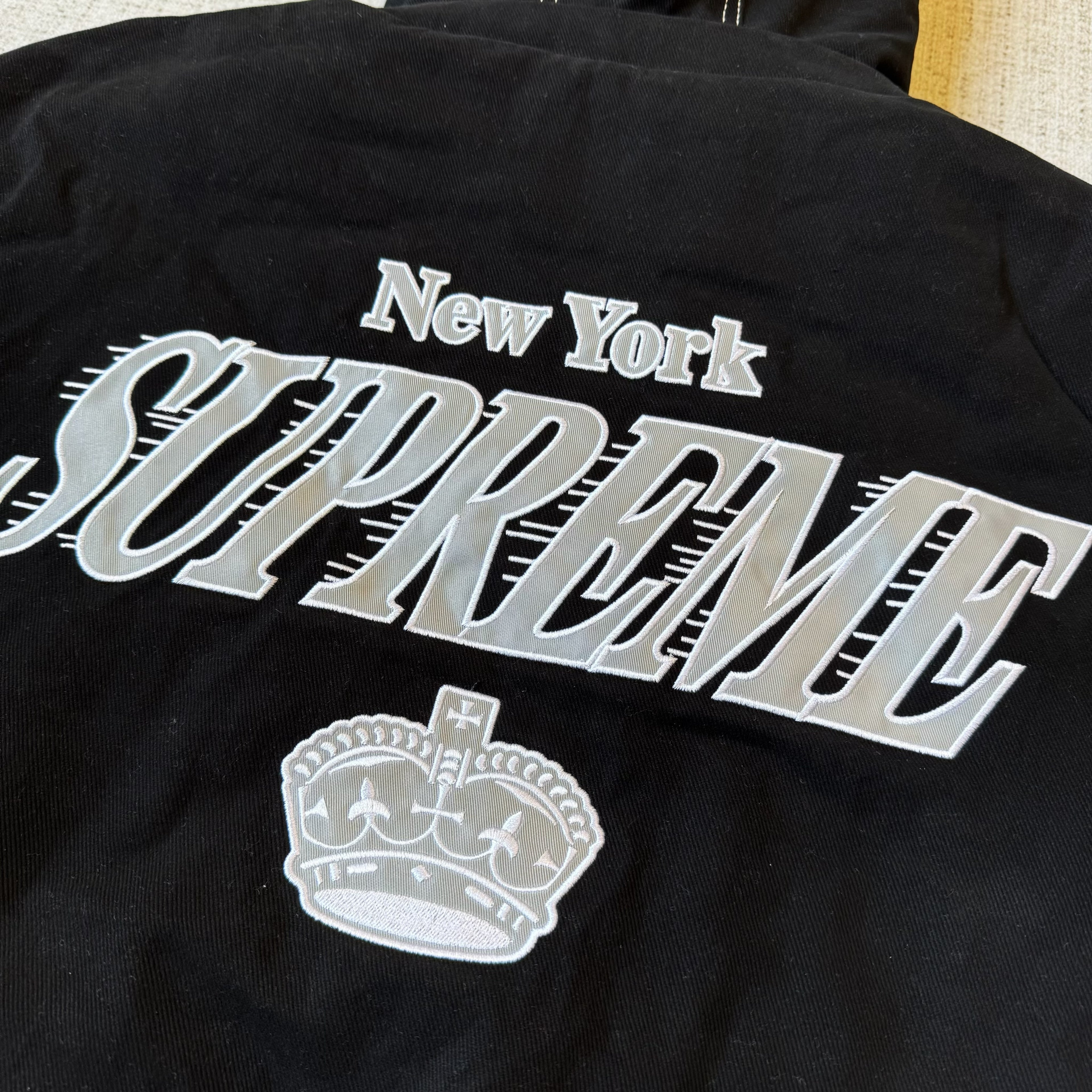 Supreme Mitchell & Ness Twill Stadium Jacket