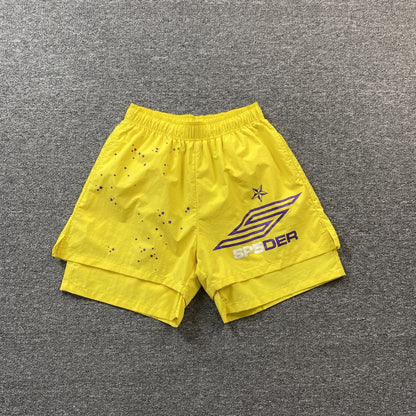 SP5DER Mixed Water Shorts