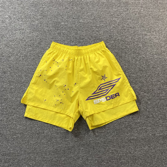 SP5DER Mixed Water Shorts